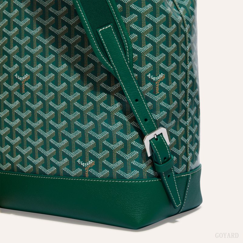 Mochilas Goyard Cisalpin Backpack Verdes | GY-ATX8167