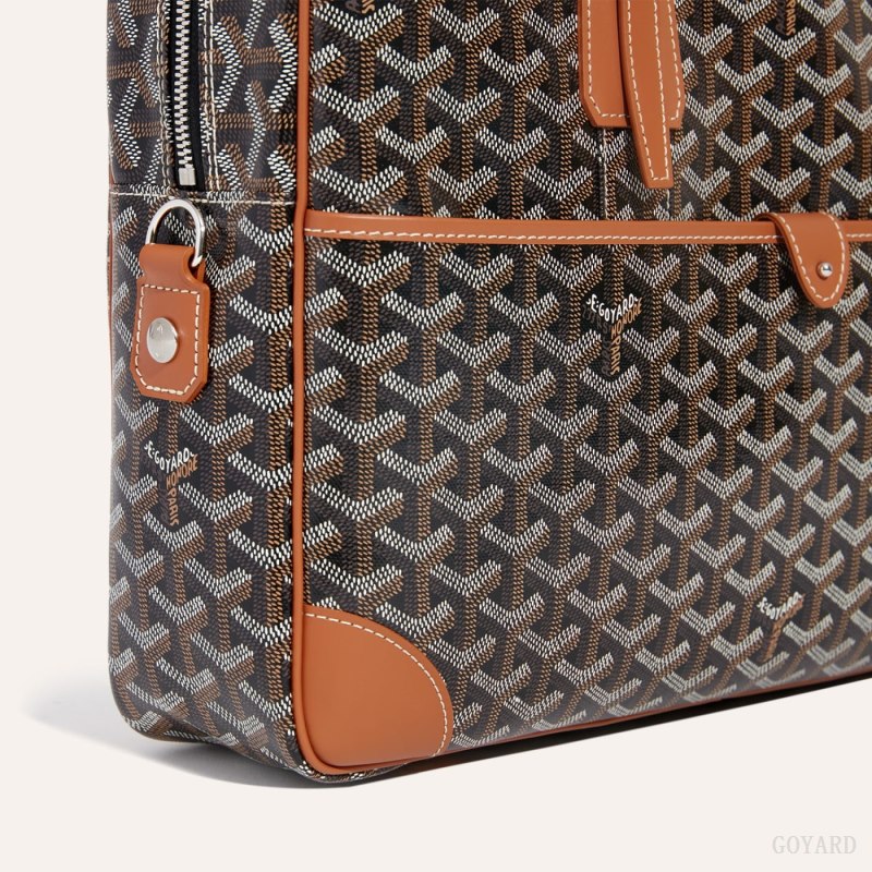 Pasta Goyard Ambassade MM Document Case Pretas Marrom | GY-CJG5702