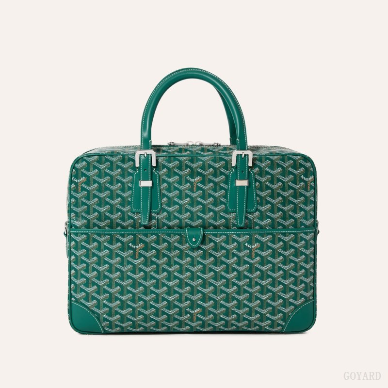 Pasta Goyard Ambassade MM Document Case Verdes | GY-UNM5553