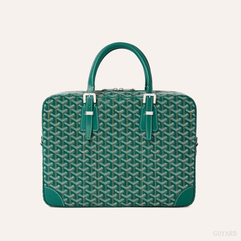 Pasta Goyard Ambassade MM Document Case Verdes | GY-UNM5553