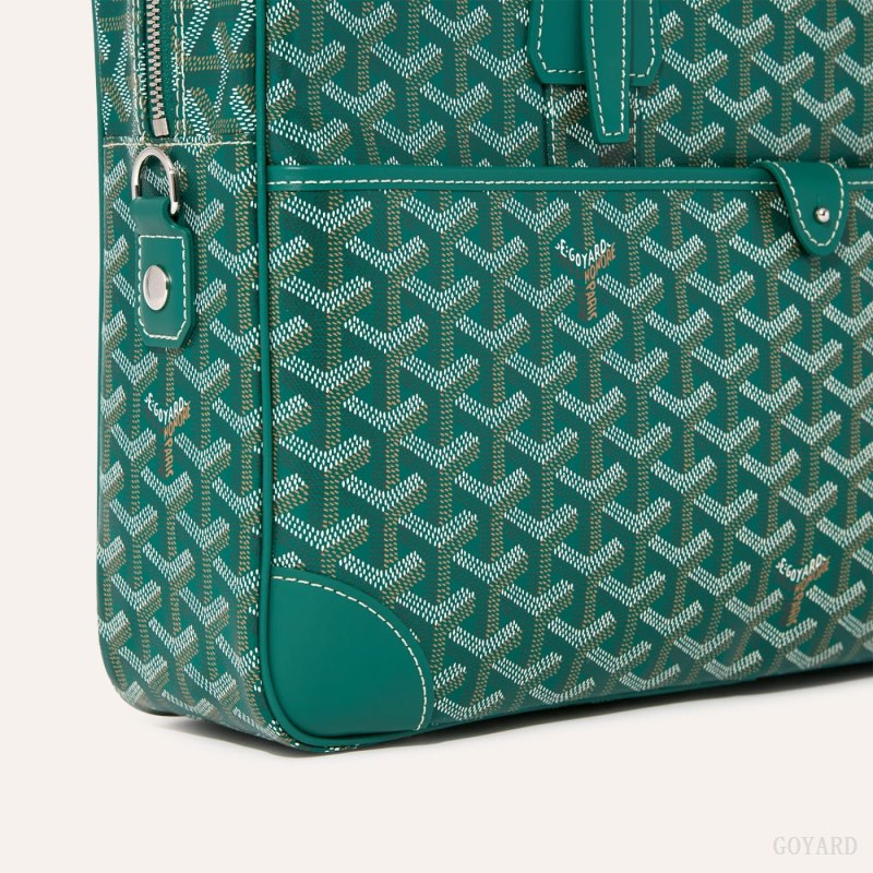 Pasta Goyard Ambassade MM Document Case Verdes | GY-UNM5553