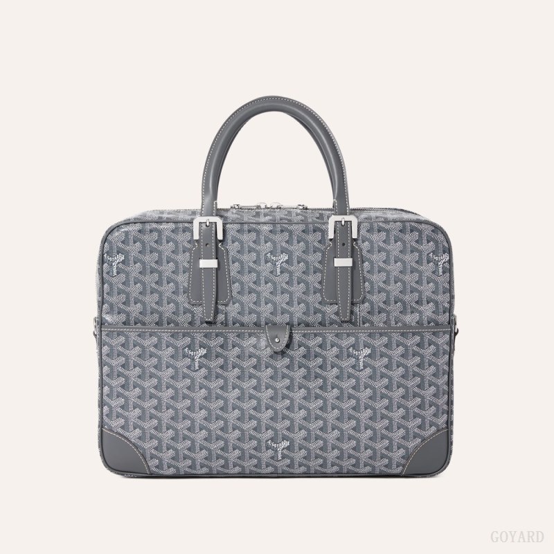 Pasta Goyard Ambassade MM Document Case Cinzentas | GY-UNA5111