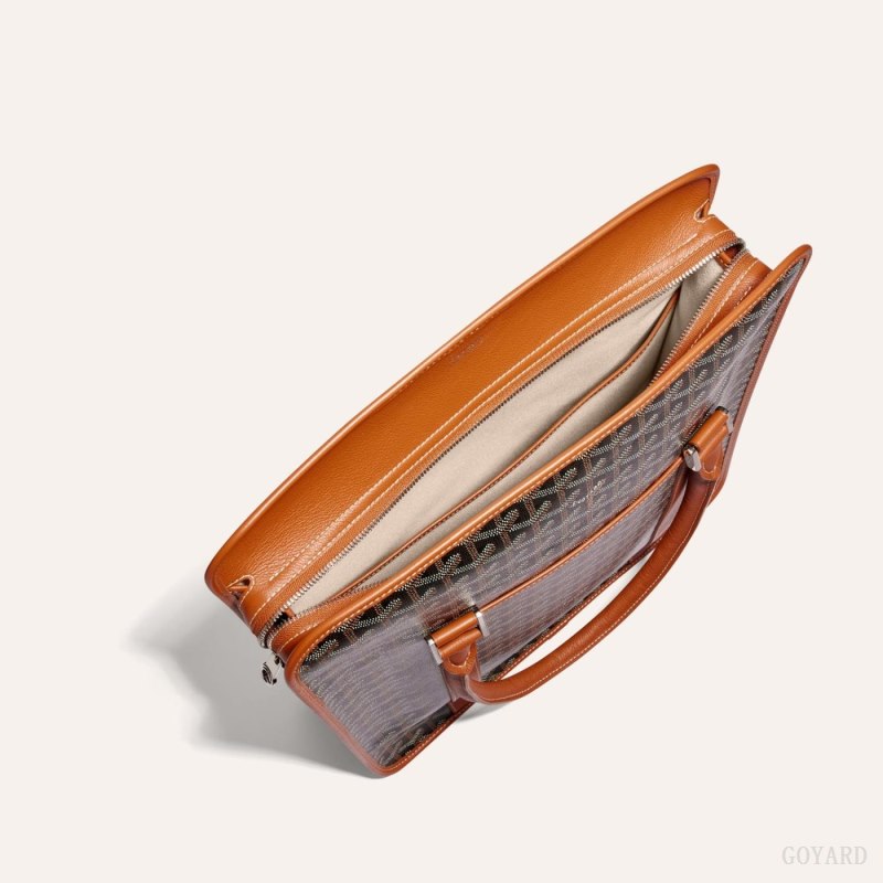 Pasta Goyard BOURGOGNE BAG Pretas Marrom | GY-FMF0102