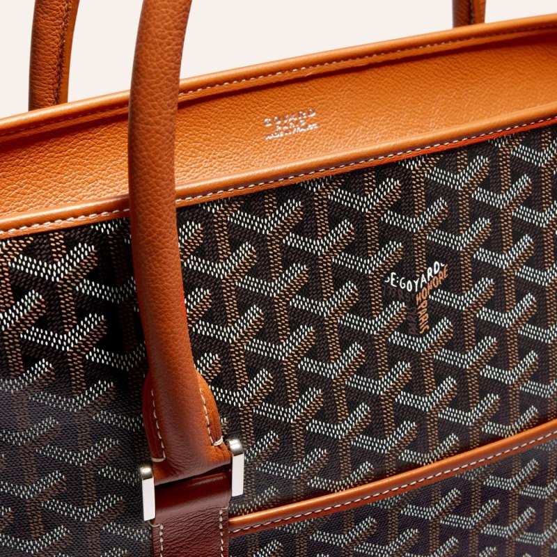 Pasta Goyard BOURGOGNE BAG Pretas Marrom | GY-FMF0102