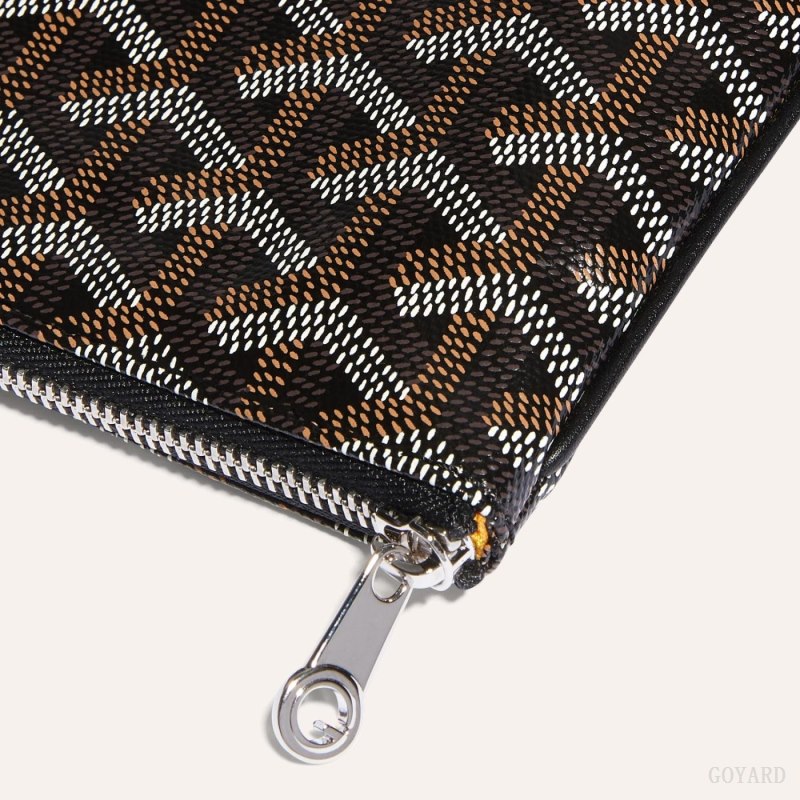 Pequenos Artigos de Couro Goyard SÉNAT PM POCKET Pretas | GY-KPQ4544