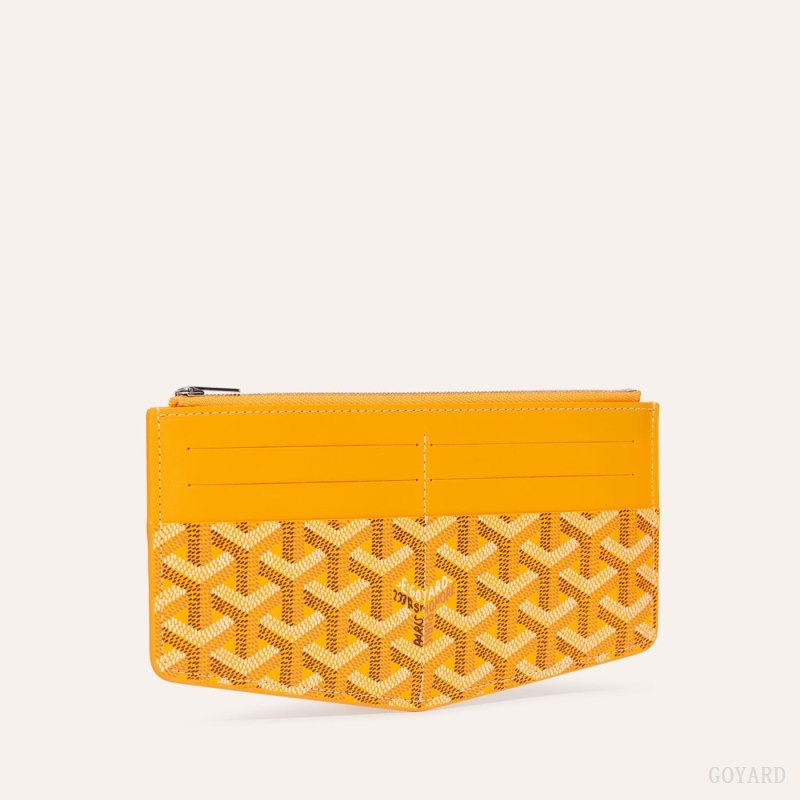Porta Cartão Goyard Insert Louise Amarelas | GY-DSQ4424
