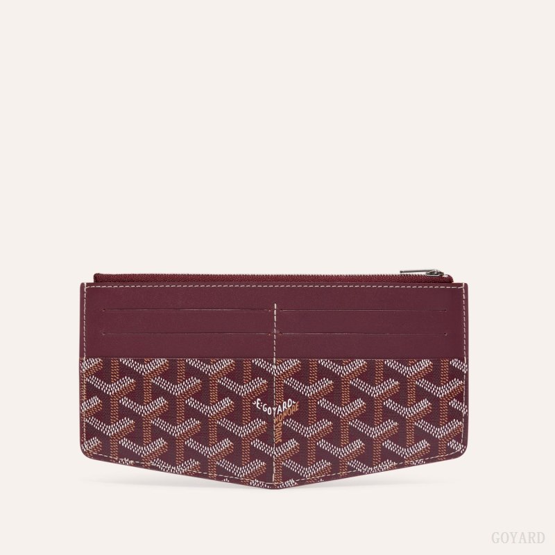 Porta Cartão Goyard Insert Louise Bordeaux | GY-UPX2342