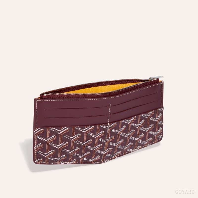 Porta Cartão Goyard Insert Louise Bordeaux | GY-UPX2342