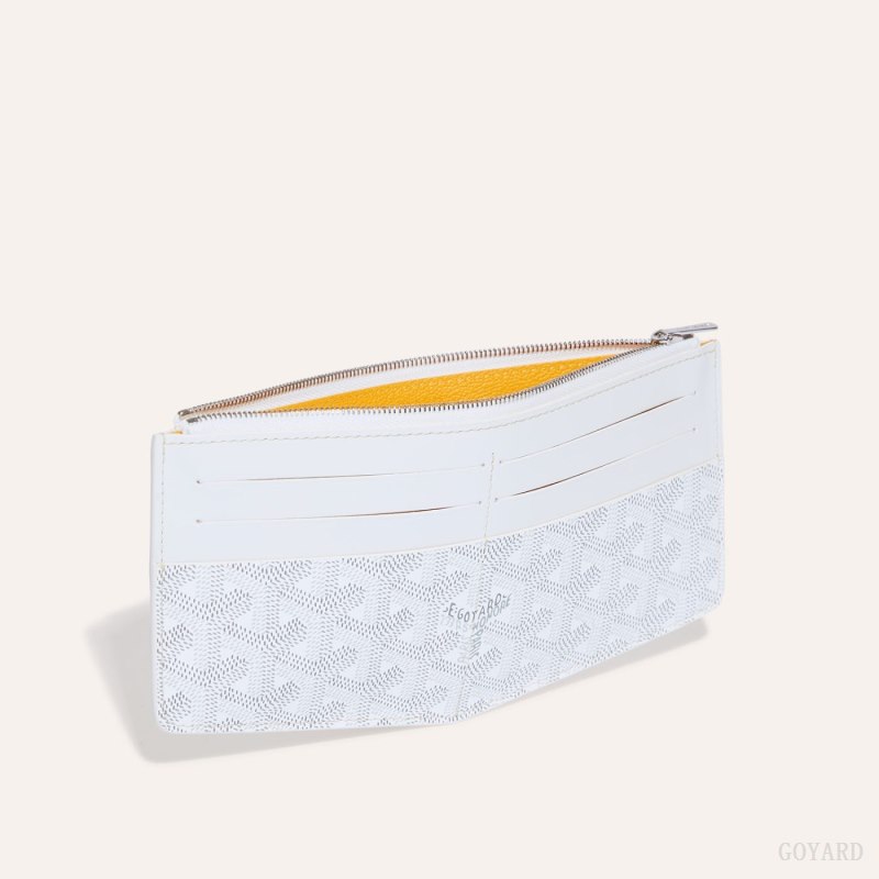 Porta Cartão Goyard Insert Louise Branco | GY-IGM0163