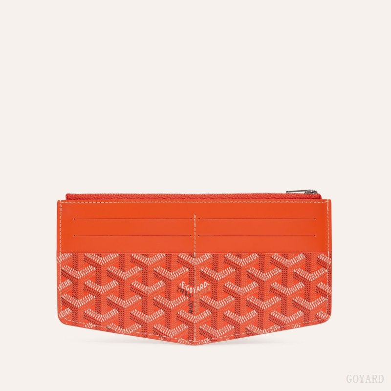 Porta Cartão Goyard Insert Louise Laranja | GY-CDP1342