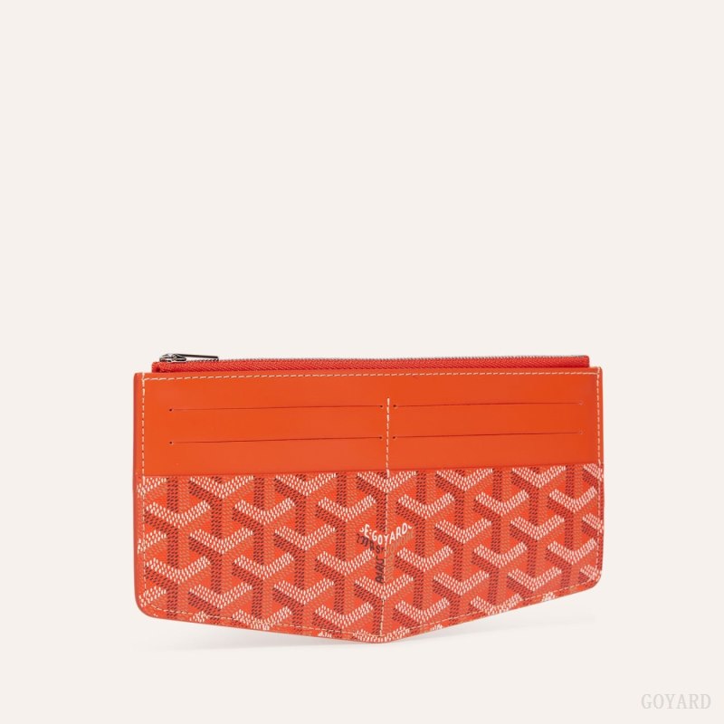 Porta Cartão Goyard Insert Louise Laranja | GY-CDP1342