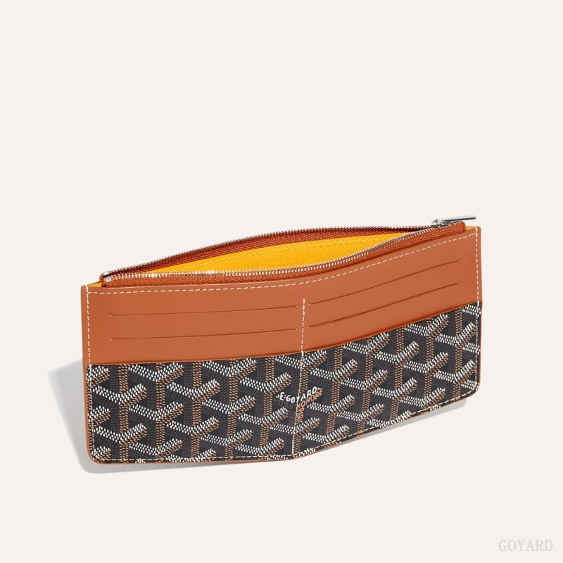 Porta Cartão Goyard Insert Louise Pretas Marrom | GY-YTM2941