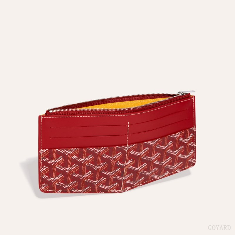Porta Cartão Goyard Insert Louise Vermelhas | GY-CRU2611