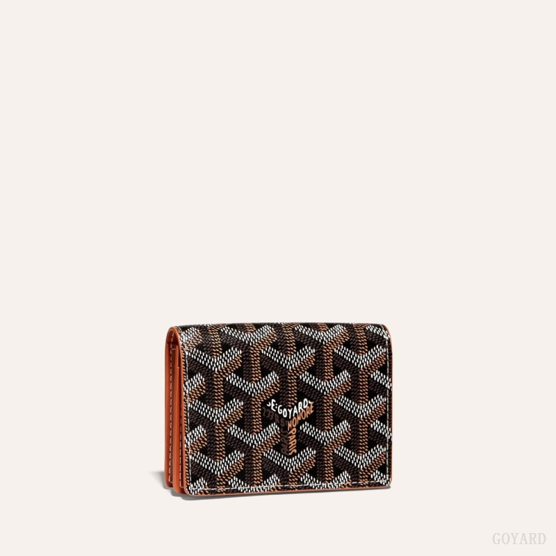 Porta Cartão Goyard MALESHERBES CARD WALLET Pretas Marrom | GY-ZKZ8134