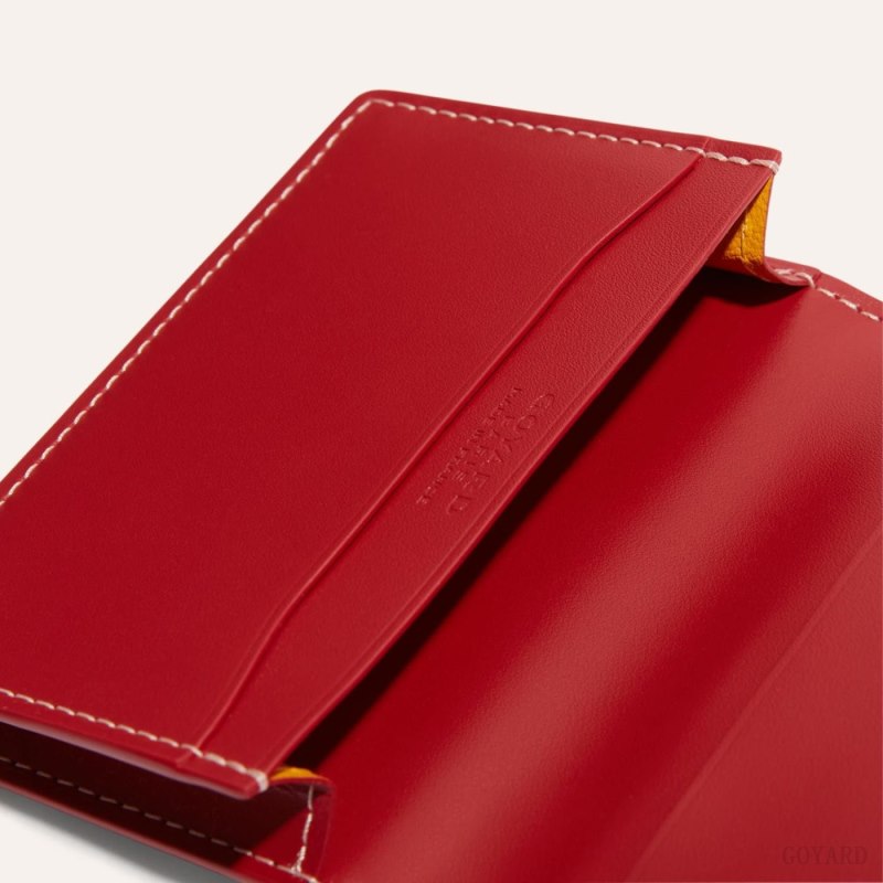 Porta Cartão Goyard MALESHERBES CARD WALLET Vermelhas | GY-LOR3474