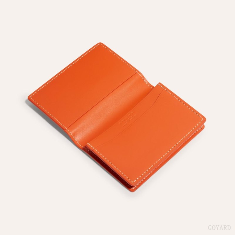 Porta Cartão Goyard MALESHERBES CARD WALLET Laranja | GY-BGW6680