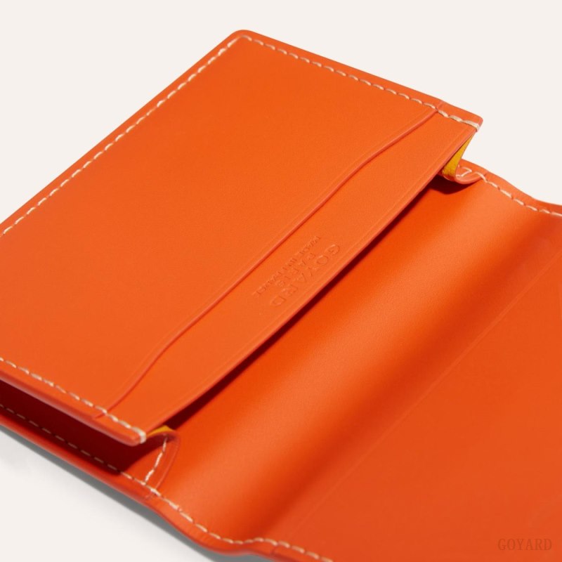Porta Cartão Goyard MALESHERBES CARD WALLET Laranja | GY-BGW6680