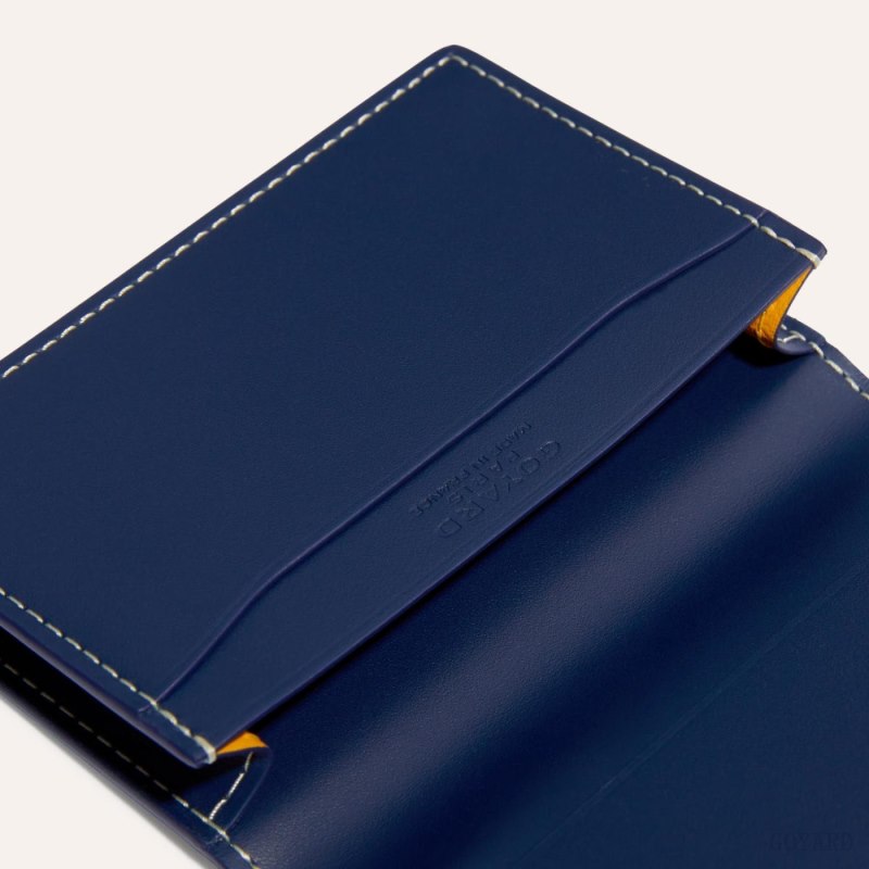 Porta Cartão Goyard MALESHERBES CARD WALLET Azul Marinho Azuis | GY-FZD6915