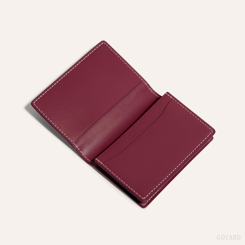 Porta Cartão Goyard MALESHERBES CARD WALLET Bordeaux | GY-FJZ2286