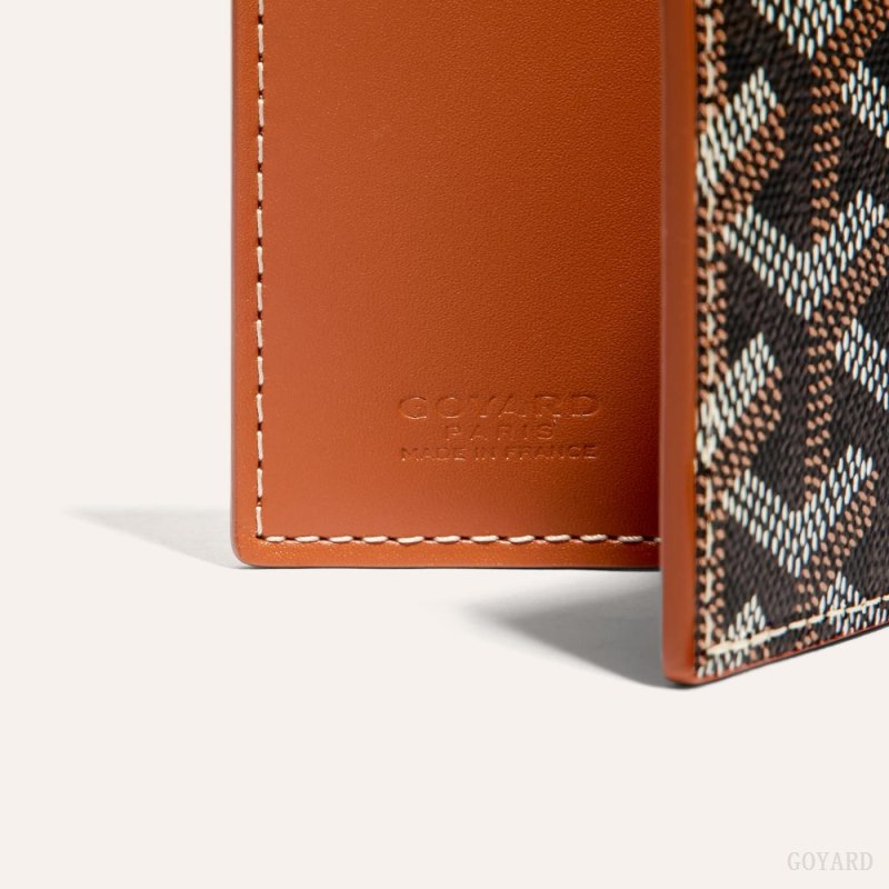 Porta Cartão Goyard SAINT-MARC CARD WALLET Pretas Marrom | GY-NHN4072