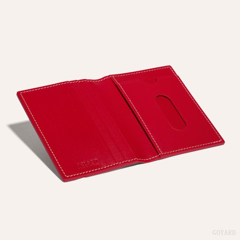Porta Cartão Goyard SAINT-MARC CARD WALLET Vermelhas | GY-DYL9883