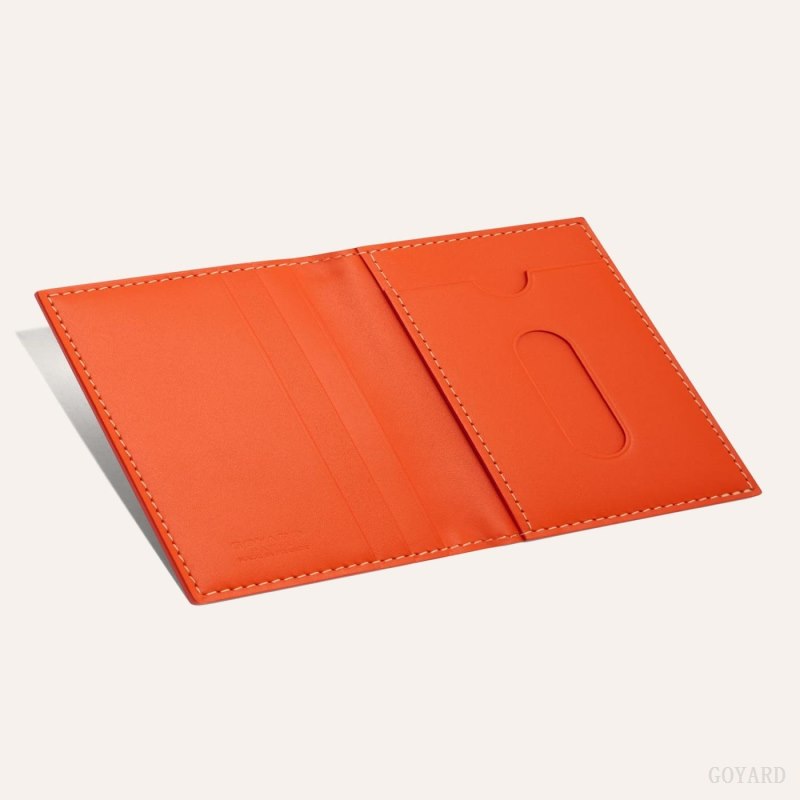 Porta Cartão Goyard SAINT-MARC CARD WALLET Laranja | GY-DXQ7481
