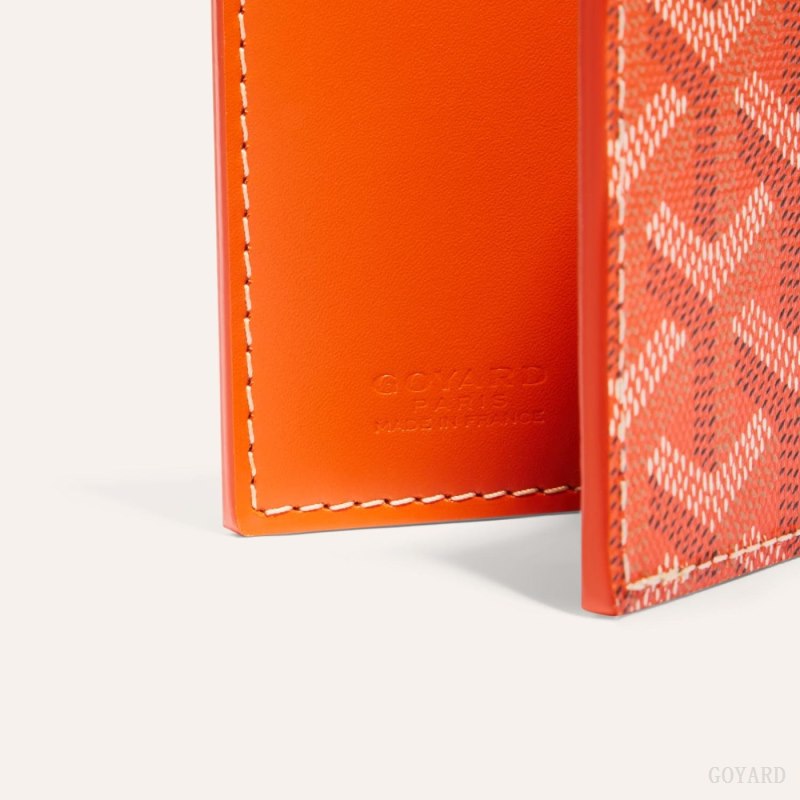 Porta Cartão Goyard SAINT-MARC CARD WALLET Laranja | GY-DXQ7481