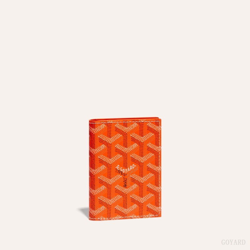 Porta Cartão Goyard SAINT-MARC CARD WALLET Laranja | GY-DXQ7481