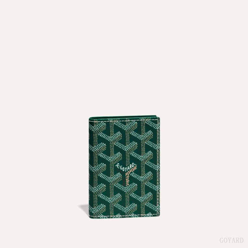 Porta Cartão Goyard SAINT-MARC CARD WALLET Verdes | GY-AIU1633