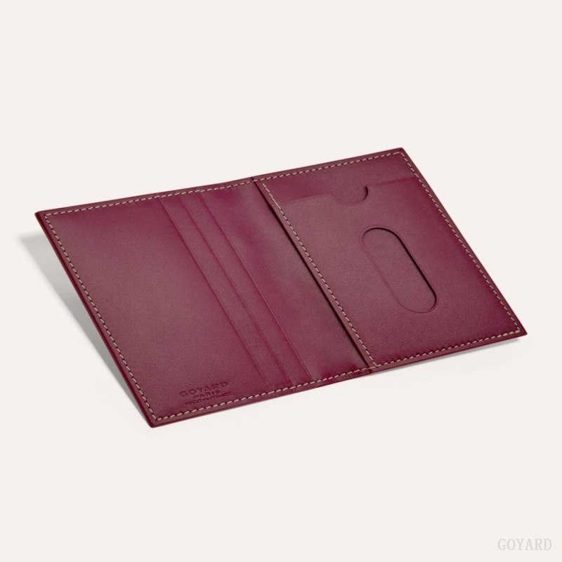Porta Cartão Goyard SAINT-MARC CARD WALLET Bordeaux | GY-RRE9384