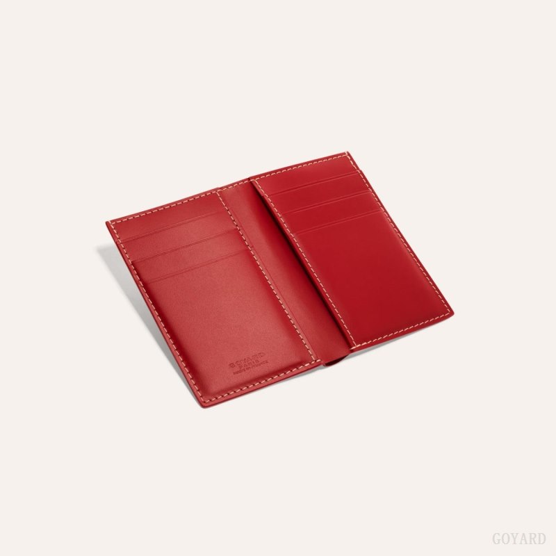 Porta Cartão Goyard SAINT-PIERRE CARD WALLET Vermelhas | GY-ZLY1854