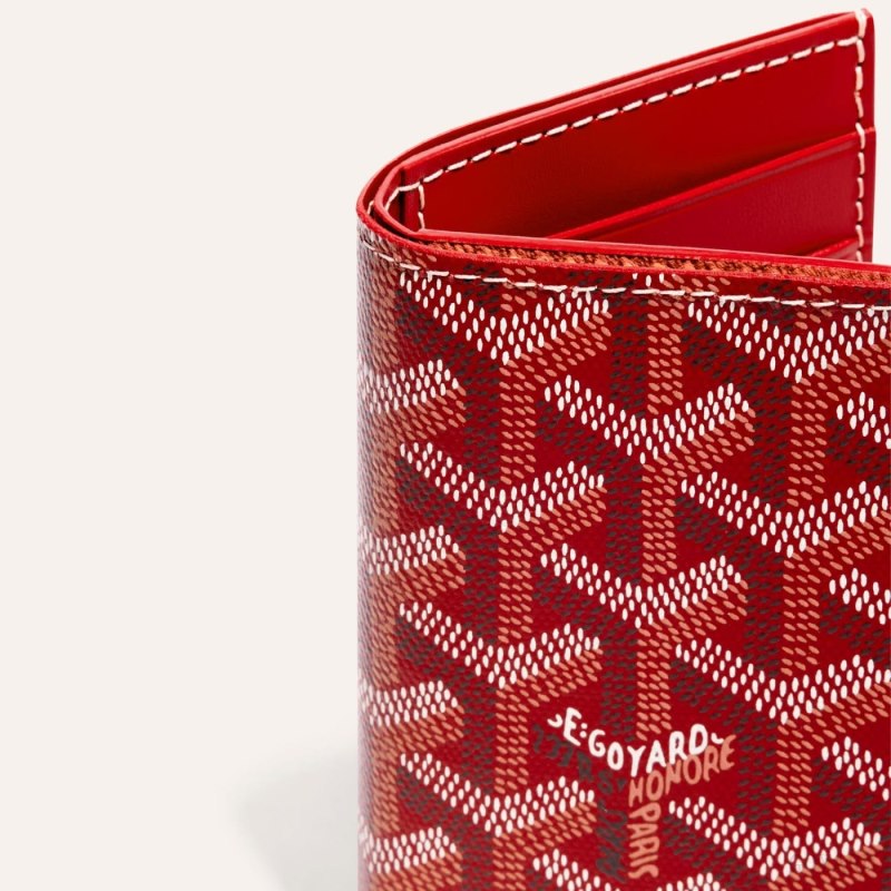 Porta Cartão Goyard SAINT-PIERRE CARD WALLET Vermelhas | GY-ZLY1854