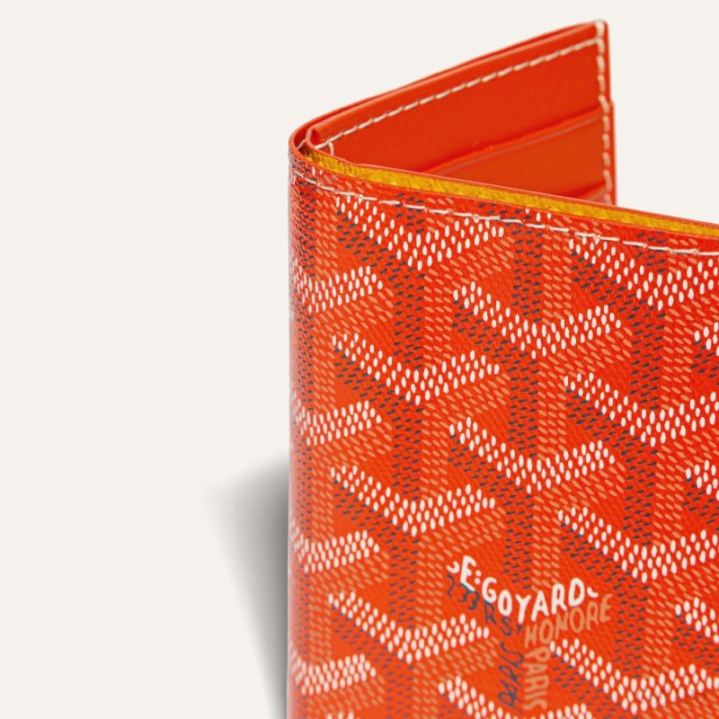 Porta Cartão Goyard SAINT-PIERRE CARD WALLET Laranja | GY-IPW3034