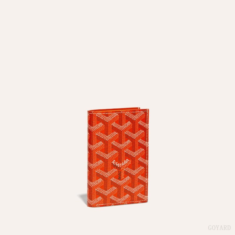 Porta Cartão Goyard SAINT-PIERRE CARD WALLET Laranja | GY-IPW3034