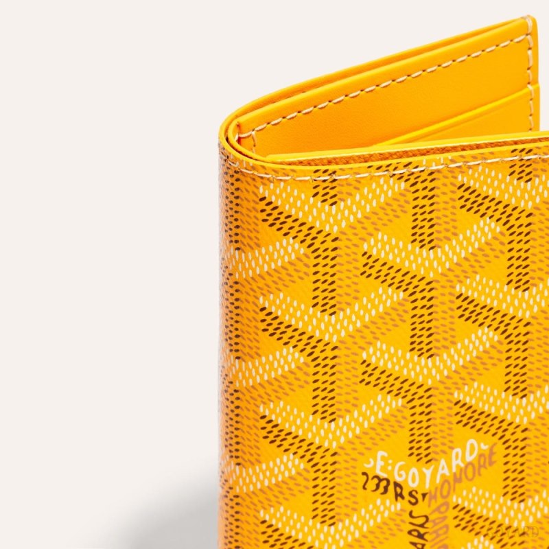 Porta Cartão Goyard SAINT-PIERRE CARD WALLET Amarelas | GY-TCD2636