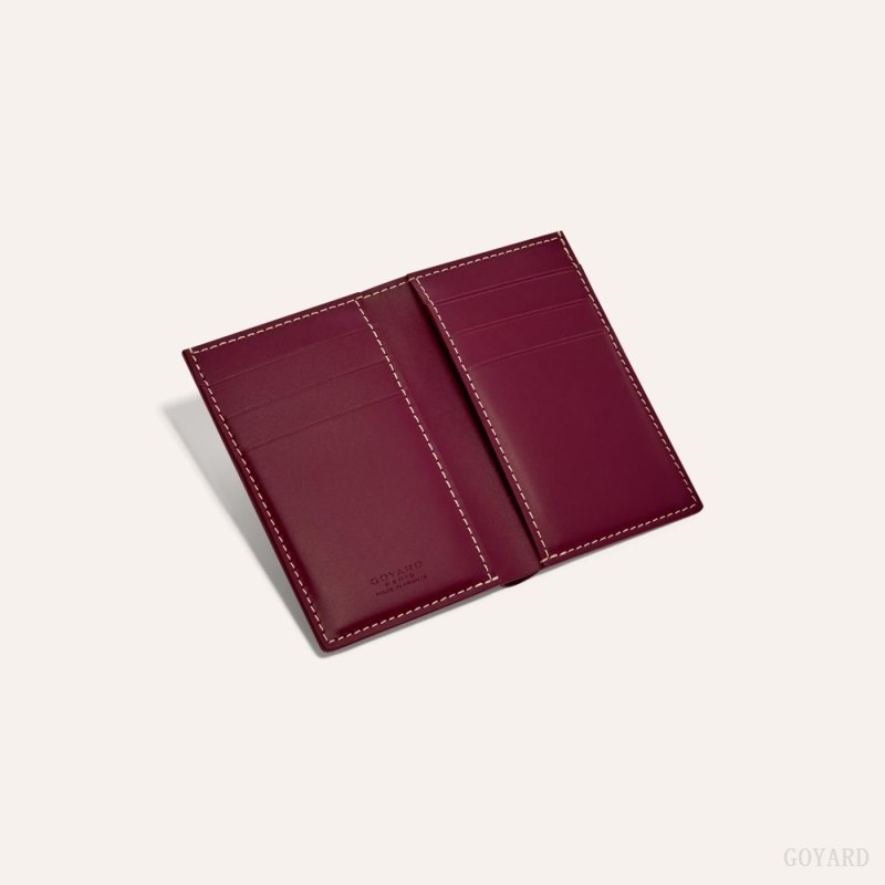 Porta Cartão Goyard SAINT-PIERRE CARD WALLET Bordeaux | GY-QZU5986