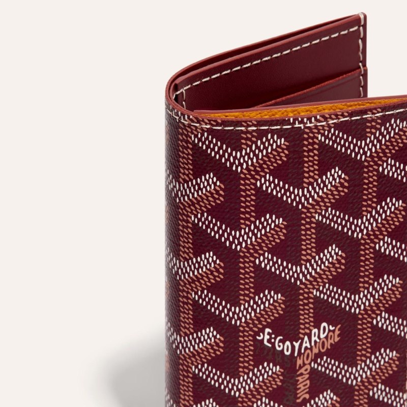 Porta Cartão Goyard SAINT-PIERRE CARD WALLET Bordeaux | GY-QZU5986
