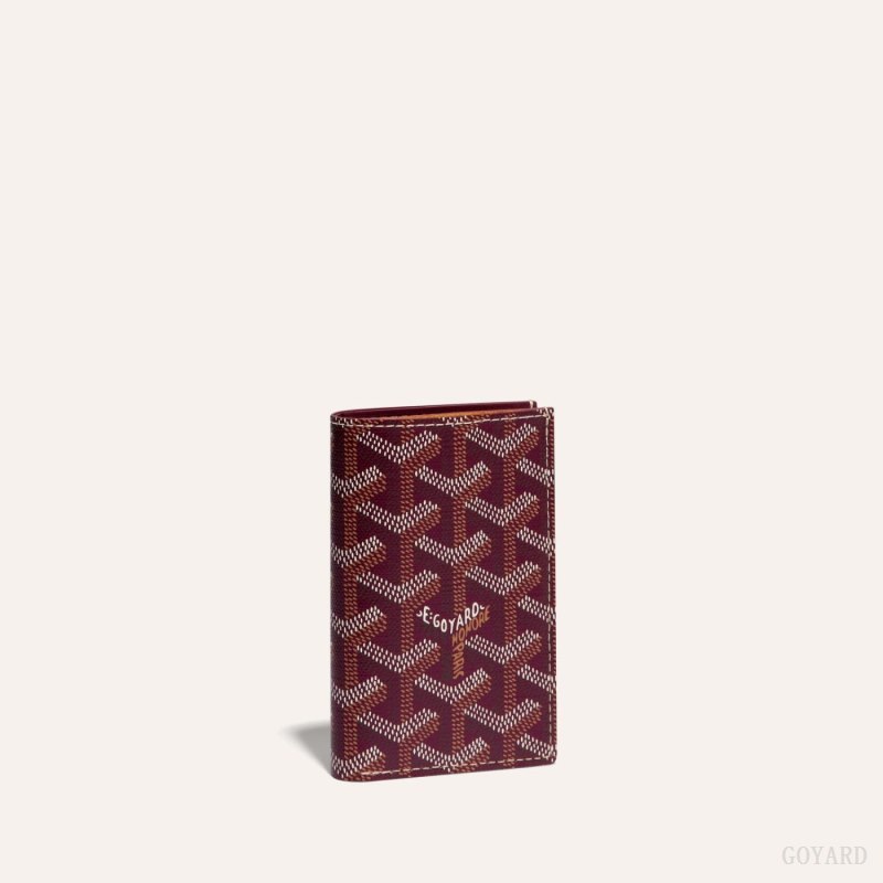 Porta Cartão Goyard SAINT-PIERRE CARD WALLET Bordeaux | GY-QZU5986