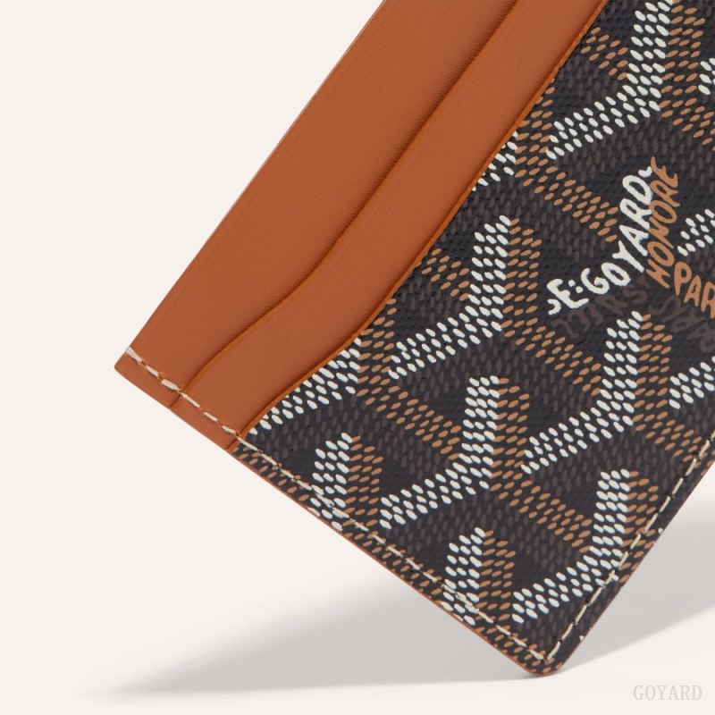 Porta Cartão Goyard SAINT-SULPICE CARD WALLET Pretas Marrom | GY-JUN8095