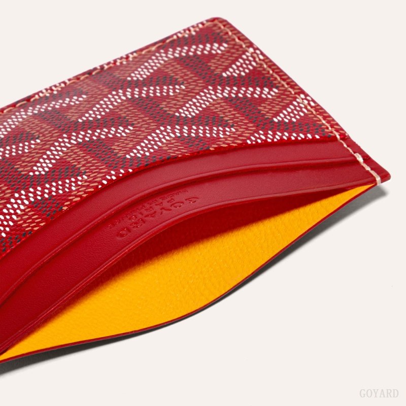 Porta Cartão Goyard SAINT-SULPICE CARD WALLET Vermelhas | GY-LMC4357