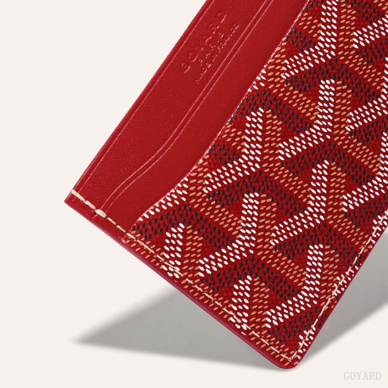 Porta Cartão Goyard SAINT-SULPICE CARD WALLET Vermelhas | GY-LMC4357