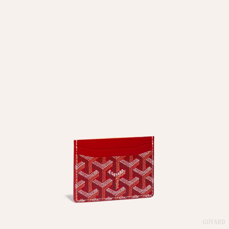 Porta Cartão Goyard SAINT-SULPICE CARD WALLET Vermelhas | GY-LMC4357