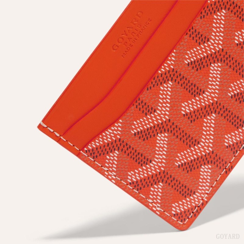 Porta Cartão Goyard SAINT-SULPICE CARD WALLET Laranja | GY-MYD4506