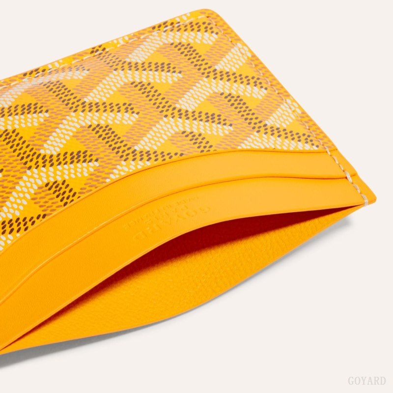Porta Cartão Goyard SAINT-SULPICE CARD WALLET Amarelas | GY-WBD0809