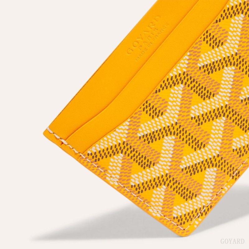 Porta Cartão Goyard SAINT-SULPICE CARD WALLET Amarelas | GY-WBD0809