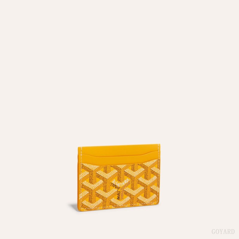 Porta Cartão Goyard SAINT-SULPICE CARD WALLET Amarelas | GY-WBD0809