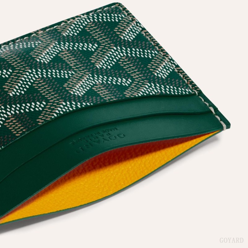 Porta Cartão Goyard SAINT-SULPICE CARD WALLET Verdes | GY-JEX2700