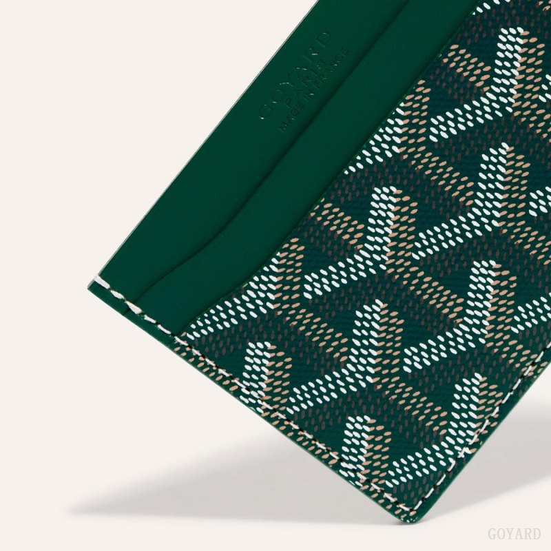 Porta Cartão Goyard SAINT-SULPICE CARD WALLET Verdes | GY-JEX2700