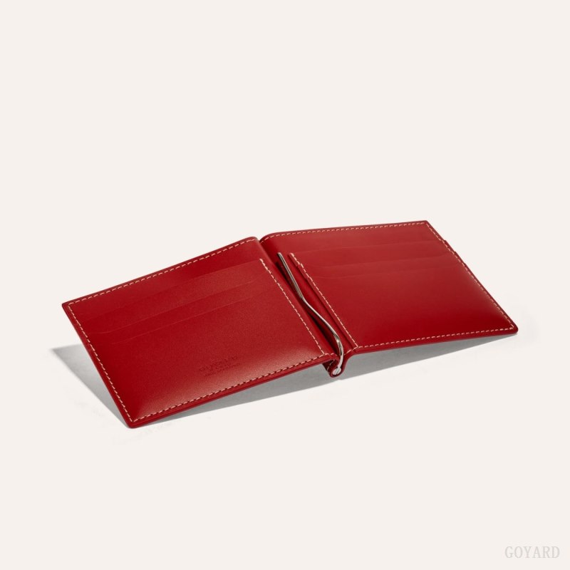 Porta Cartão Goyard SAINT-THOMAS BILL FOLD Vermelhas | GY-OHV5837