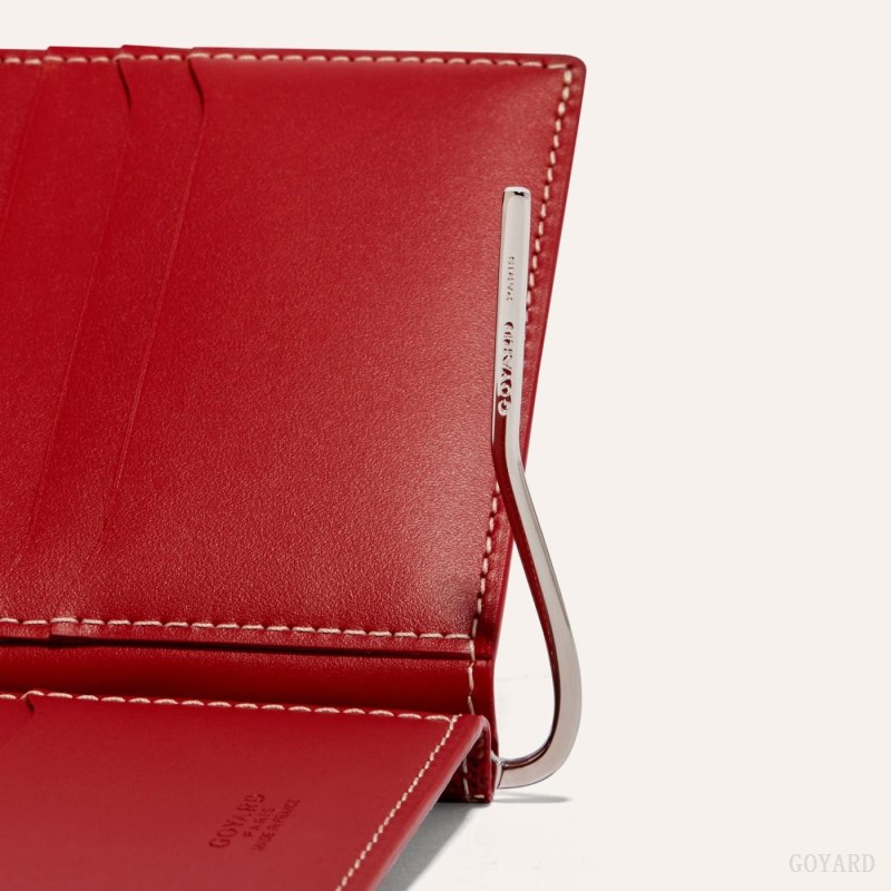 Porta Cartão Goyard SAINT-THOMAS BILL FOLD Vermelhas | GY-OHV5837